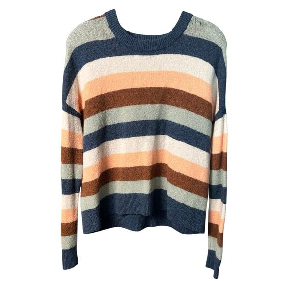 Madewell Striped Merino Alpaca Blend Sweater - XXS - Picture 1 of 6